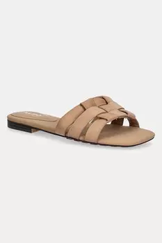 Нубуковые шлепанцы GOTOSANDAL Aldo, коричневый