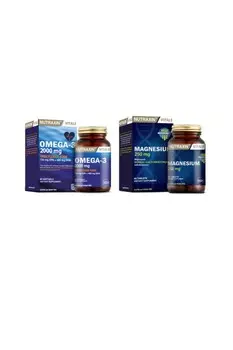 Nutraxin Омега-3 рыбий жир 2000 мг 60 мягких капсул + цитрат магния 250 мг 60 таблеток