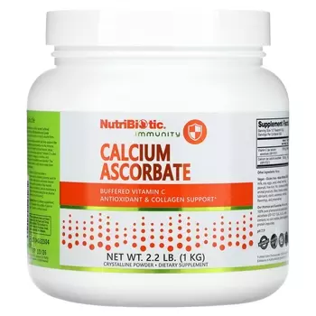 NutriBiotic Immunity Аскорбат кальция 2,2 фунта (1 кг)