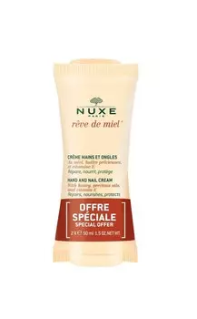 Nuxe, Reve de MIel, крем для рук и ногтей, 2 шт