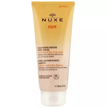 Nuxe Sun, ухаживающий гель для душа после загара, 200 мл