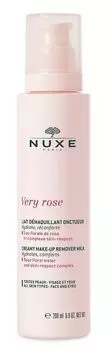 Nuxe Very Rose очищающее молочко для лица, 200 ml