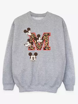 NW2 Disney M M Logo Детская серая толстовка с Микки Маусом George., серый