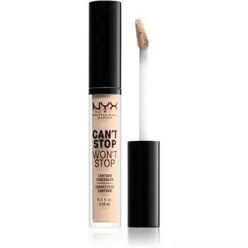 NYX Professional Makeup Can't Stop Won't Stop жидкий консилер оттенок 04 Light Ivory 3,5 мл