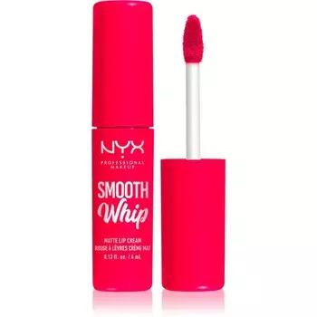NYX Professional Makeup Smooth Whip Matte Lip Cream бархатистая помада с разглаживающим эффектом оттенок 10 Pillow Fight 4 мл Inna Marka