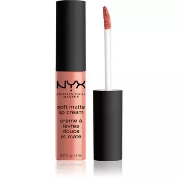 NYX Professional Makeup Soft Matte Lip Cream Легкая матовая жидкая губная помада оттенка 02 Stockholm 8 мл