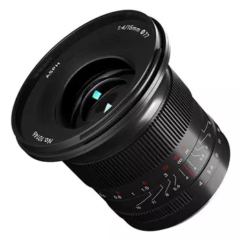 Объектив 7Artisans 15mm f/4, Canon RF Mount, черный