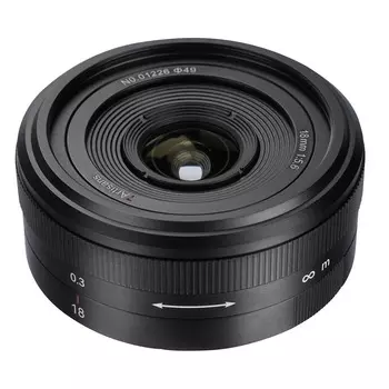 Объектив 7Artisans 18mm f/5.6, Leica L Mount, черный
