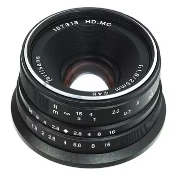Объектив 7artisans 25mm f/1.8, Nikon Z Mount, черный