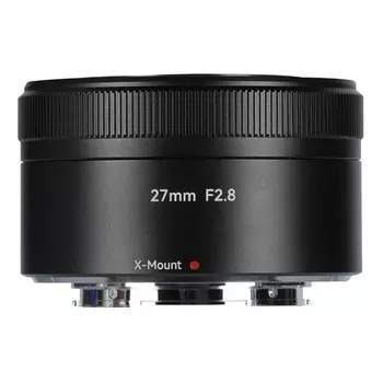Объектив 7Artisans 27mm f/2.8 AF, Fujifilm X Mount, черный