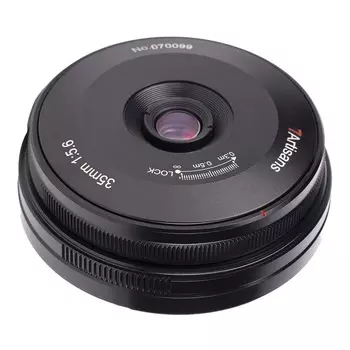 Объектив 7Artisans 35mm f/5.6 Pancake, Nikon Z Mount, черный