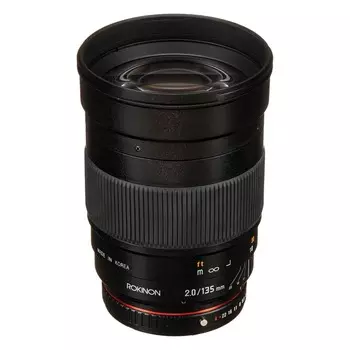 Объектив Rokinon 135mm f/2.0 ED UMC, Pentax K Mount, черный