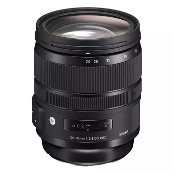Объектив Sigma 24-70mm f/2.8 DC OS HSM Art, Nikon F mount, черный
