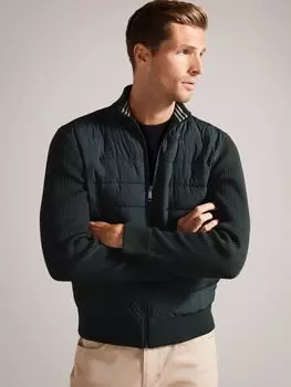 Оберанская куртка Ted Baker, зеленый