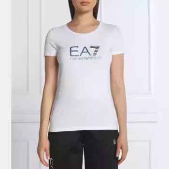 Облегающая футболка Ea7, белый