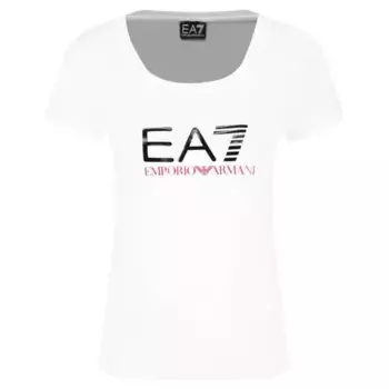 Облегающая футболка Ea7, белый