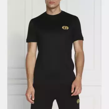 Облегающая футболка Emporio Armani, черный