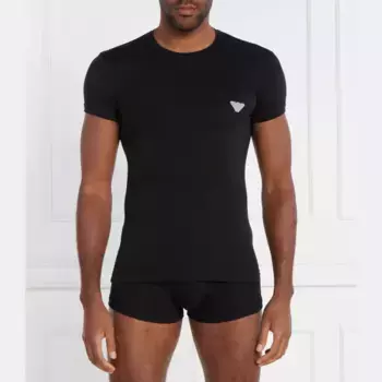 Облегающая футболка Emporio Armani, черный