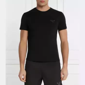 Облегающая футболка Emporio Armani, черный