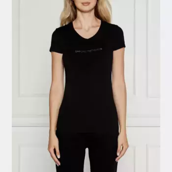Облегающая футболка Emporio Armani, черный