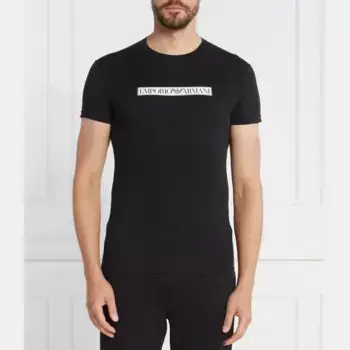 Облегающая футболка Emporio Armani, черный