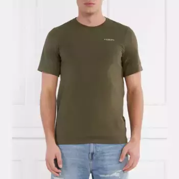 Облегающая футболка G-Star Raw, хаки