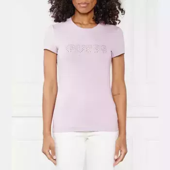 Облегающая футболка Guess, лавандовый