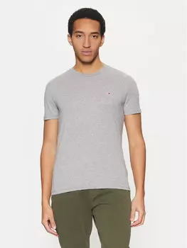 Облегающая футболка Jaspe DM0DM20363 Tommy Jeans, серый