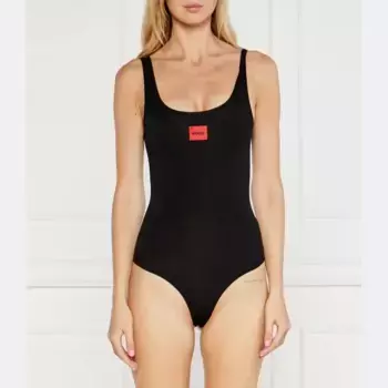 Облегающее боди Red Label Hugo, черный