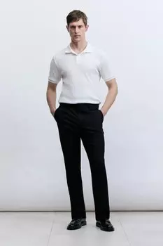 Облегающие брюки H&M, черный