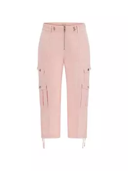 Облегающие брюки-карго GUESS, розовый