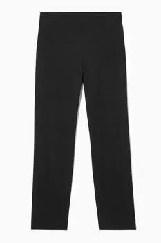 Облегающие брюки slim fit COS, черный