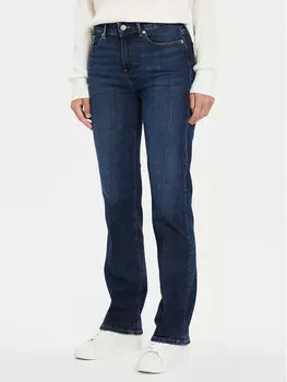 Облегающие джинсы bootcut Tommy Hilfiger, синий