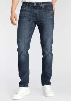 Облегающие джинсы Pepe Jeans, темно-синий