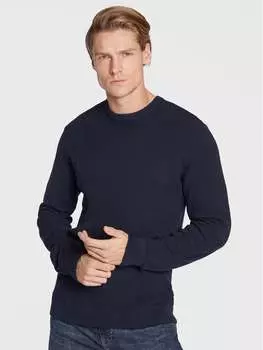 Облегающий свитер Casual Friday, синий