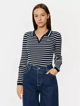 Облегающий свитер Tommy Jeans, бежевый