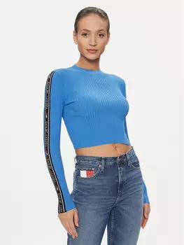 Облегающий свитер Tommy Jeans, синий