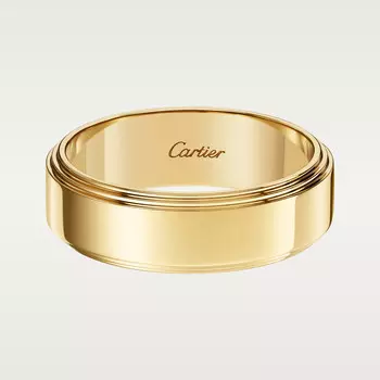 Обручальное кольцо Cartier Alliance Cartier d'Amour, ширина 6 мм, желтое золото