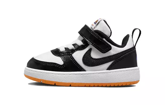 Кроссовки Nike Court Borough Low 2 White Black Kumquat TD