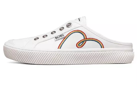 Обувь для скейтбординга Bob's Skateboarding Shoes Women's Low-top White Skechers