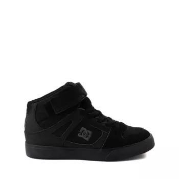 Обувь для скейтбординга DC Pure Hi EV — Little Kid/Big Kid, черный