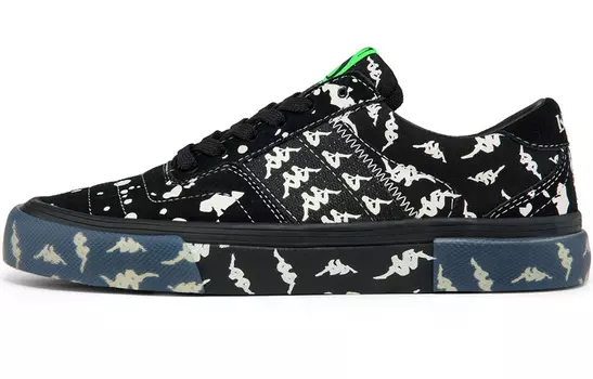 Кроссовки Kappa Skateboard Shoes Unisex Low-Top Black