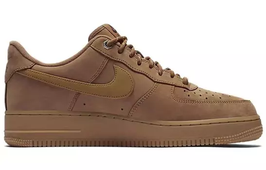 Кастомизированные кроссовки Nike Air Force 1 Skateboarding Unisex, темно-коричневый