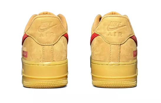 Кастомизированные кроссовки Nike Air Force 1 Unisex, коричневый