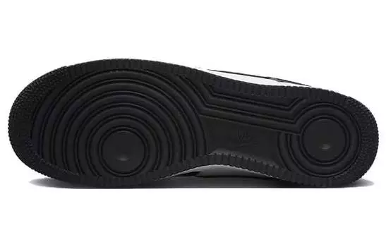 Кастомизированные кроссовки Nike Air Force 1 Skateboarding Shoes Unisex, черный