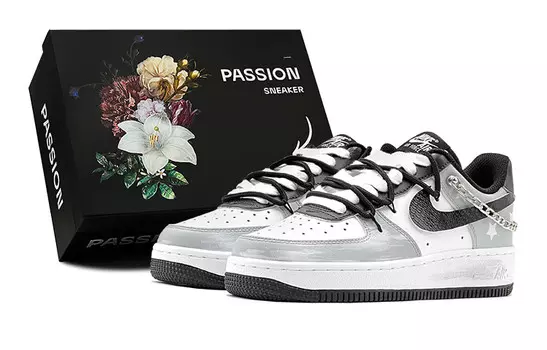 Обувь для скейтбординга Nike Air Force 1 унисекс, Black