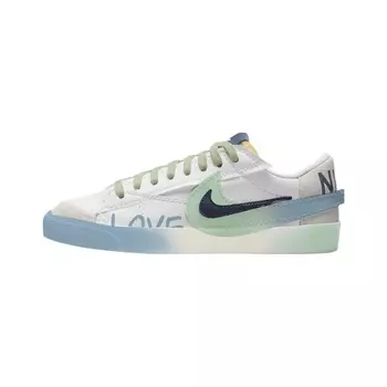 Обувь для скейтбординга Nike Blazer унисекс, Lime Blast/Indigo Force/Noise Aqua