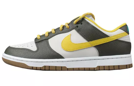 Обувь для скейтбординга Nike Dunk Low унисекс, зеленый