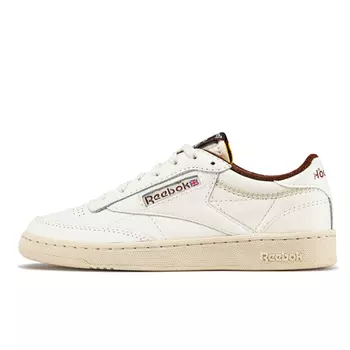 Обувь для скейтбординга Reebok Club C унисекс, Бежевый/Белый/Коричневый