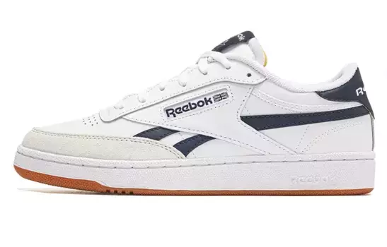 Обувь для скейтбординга Reebok Club C унисекс, Белый/Синий